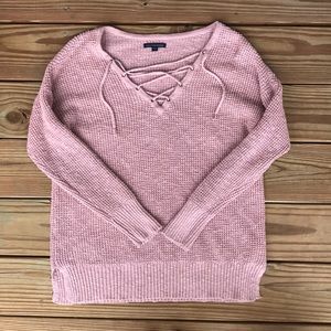 Pink AE sweater